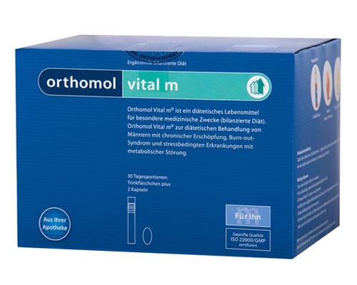 Orthomol vital m инструкция по применению